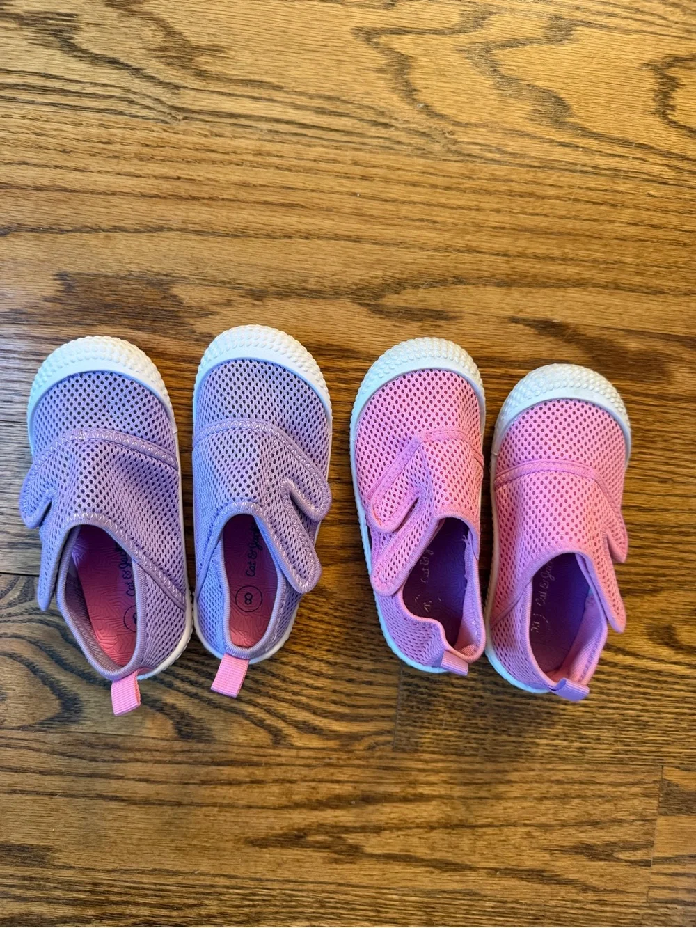 Cat & Jack Kids Slip-On Mesh Water Shoes in Purple and Pink